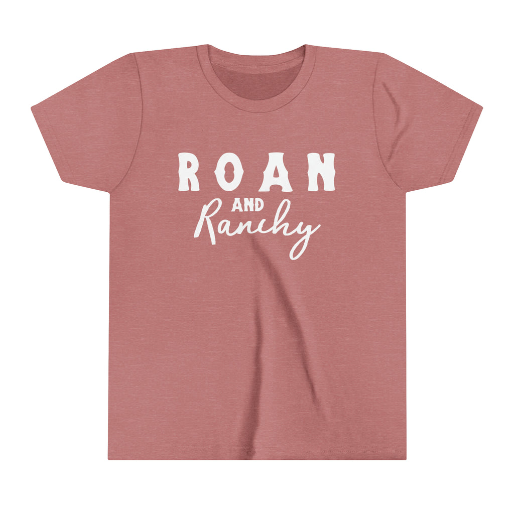 Roan & Ranchy Youth Tee Mauve
