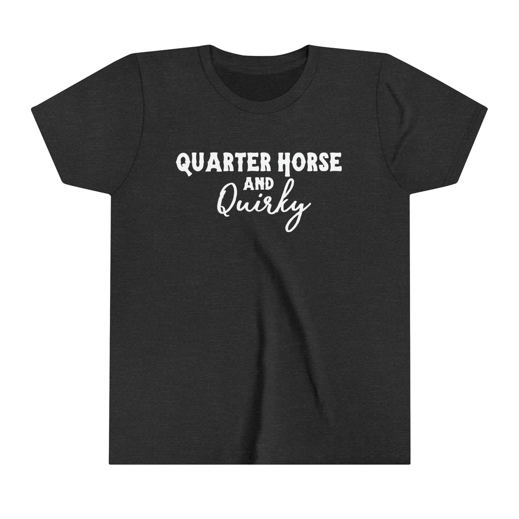 Quarter Horse Youth Tee Dark Grey