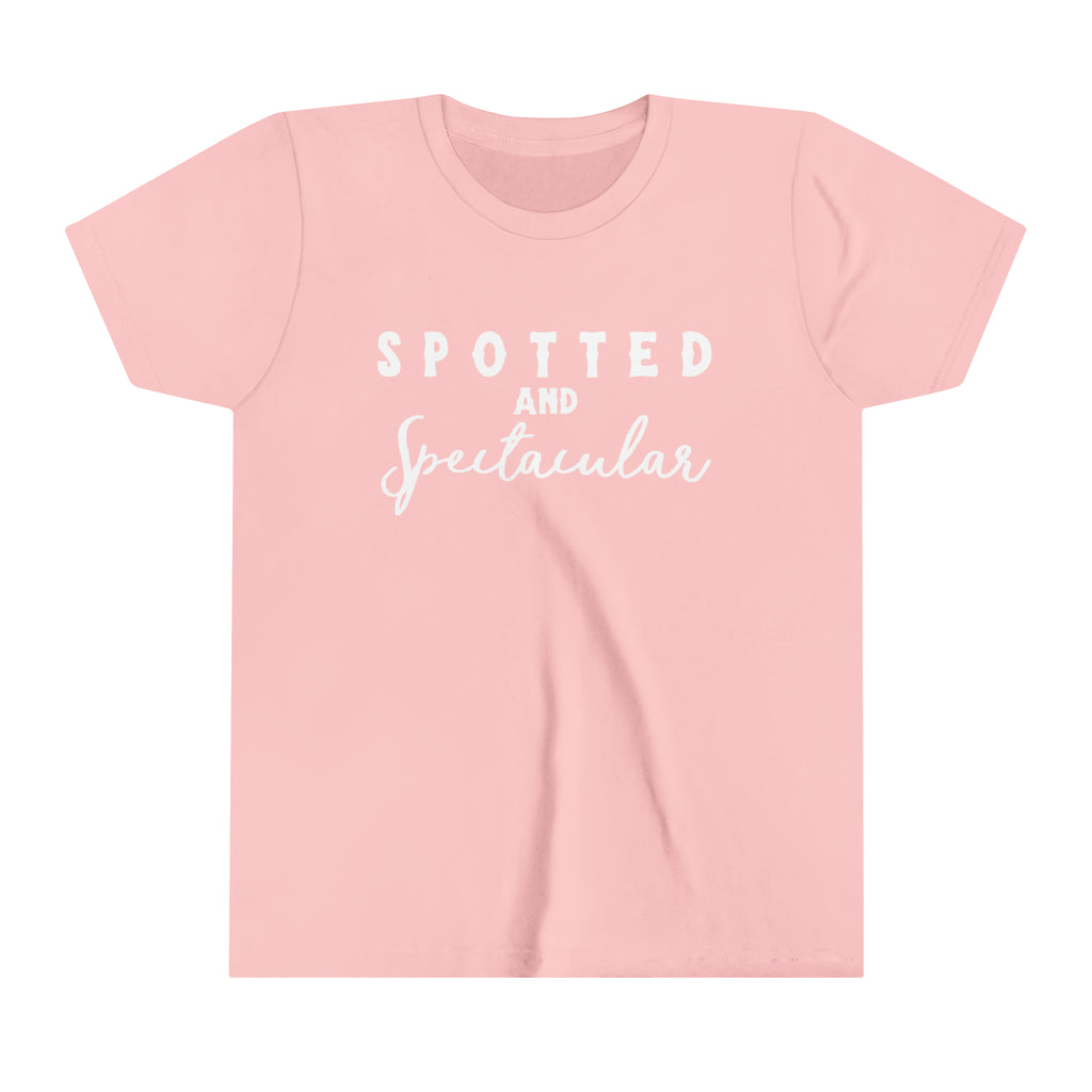 Spotted & Spectacular Youth Tee Pink