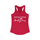 Appaloosa & Ambiguous Racerback Tank Horse Color Shirts Printify XS Solid Red 
