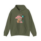 Praying Cowgirls Club Hoodie Hoodie The Cinchy Cowgirl - Print Military Green S
