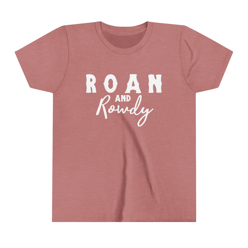 Roan & Rowdy Youth Tee Mauve