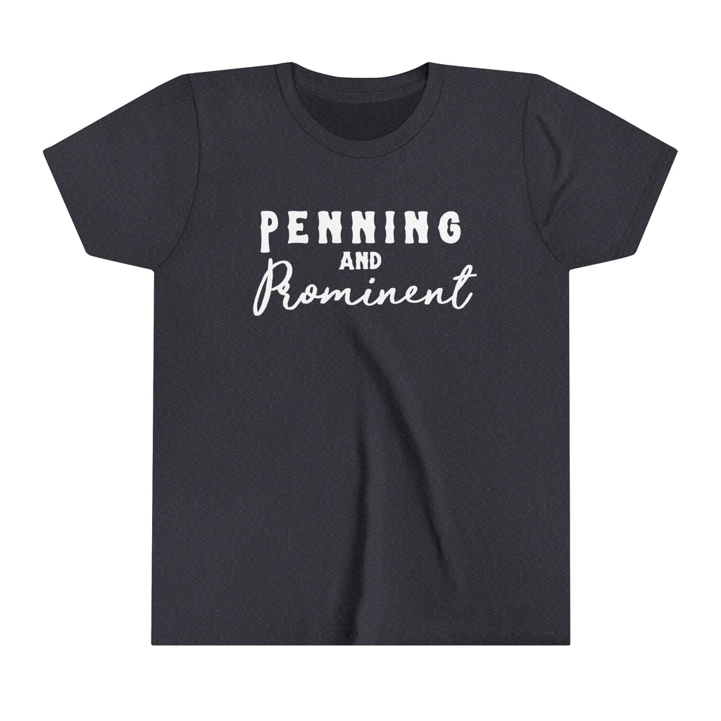 Penning & Prominent Youth Tee Navy