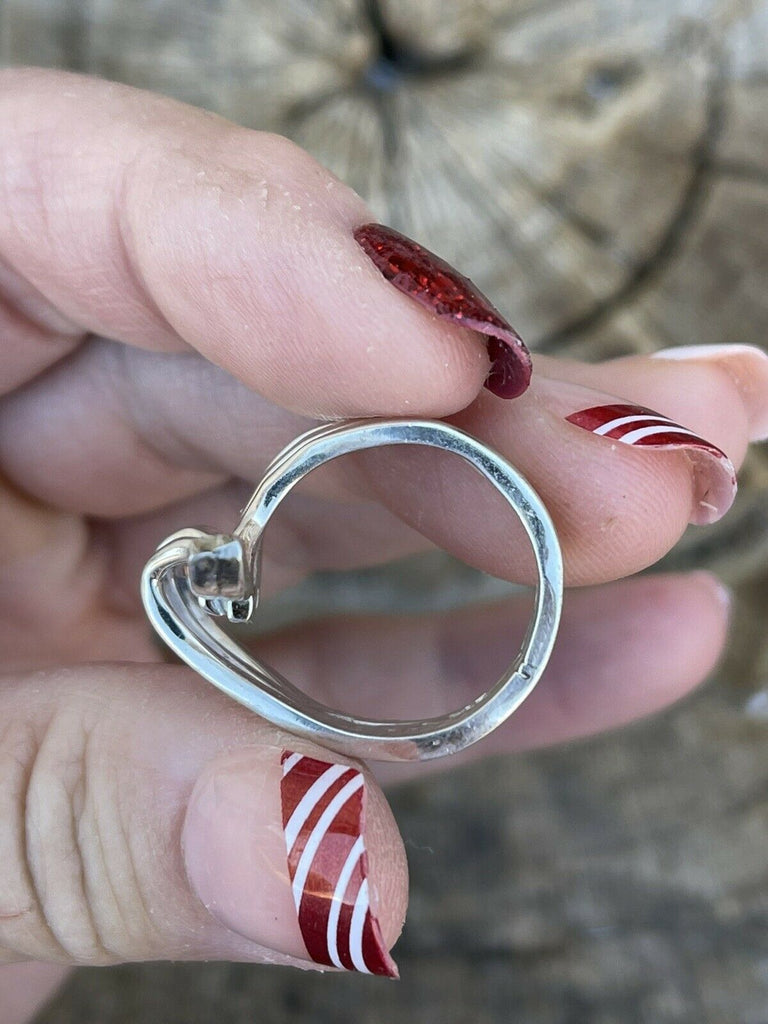 The Wave Swirl Ring NT jewelry Nizhoni Traders LLC   