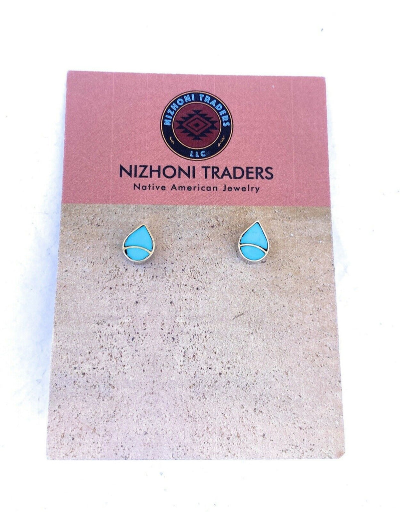 Southwestern Tears Stud Earrings NT jewelry Nizhoni Traders LLC   