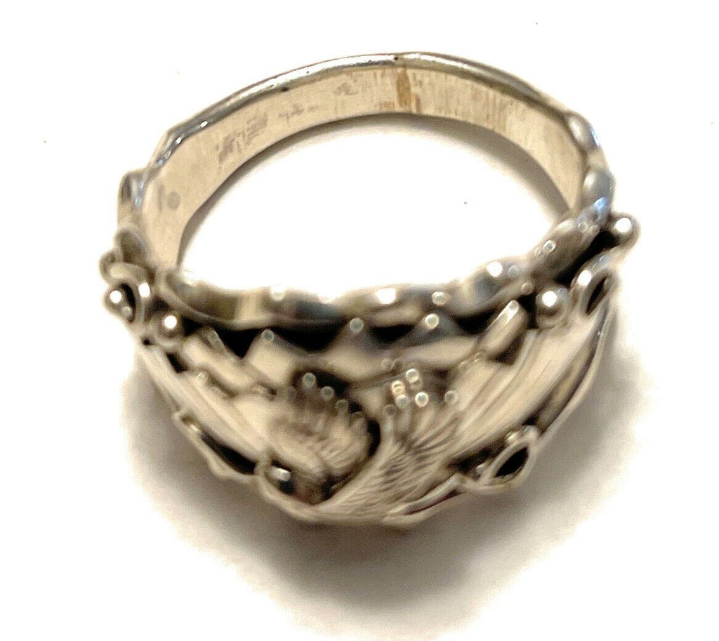 Men's Freedom Eagle Ring NT jewelry Nizhoni Traders LLC   