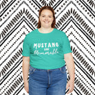 Mustang & Memorable Short Sleeve Tee Horse Color Shirt Printify   