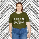 Pinto & Persistent Short Sleeve Tee Horse Color Shirt Printify   