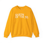 Queen Of The 5D Fleece Pullover Sweatshirt The Cinchy Cowgirl - Print S Gold