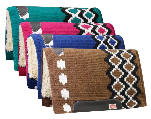 Wool Top Cutter Saddle Pad western saddle pad Shiloh   