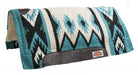 Wool Cutter Kodel Fleece Saddle Pad western saddle pad Shiloh Teal  