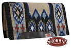 Cutter Memory Felt Navajo Saddle Pad western saddle pad Shiloh Blue/Black  