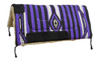 32" X 32" Acrylic Top Saddle Pad western saddle pad Shiloh Purple  