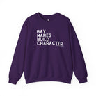 Bay Mares Build Character Pullover Graphic Pullover The Cinchy Cowgirl - Print S Purple
