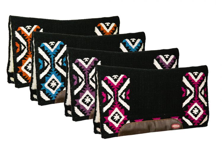 Contoured Navajo Design Cutter Saddle Pad western saddle pad Shiloh   