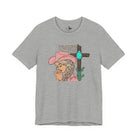 Praying Cowgirls Club Short Sleeve Tee Graphic Tee The Cinchy Cowgirl - Print Athletic Heather XS