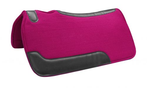 PONY Felt Solid Color Saddle Pad western saddle pad Shiloh Pink  