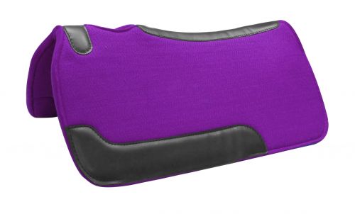 PONY Felt Solid Color Saddle Pad western saddle pad Shiloh Purple  