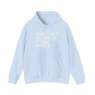 You Can't Scare Me I Own Mares Hoodie Hoodie The Cinchy Cowgirl - Print Light Blue S