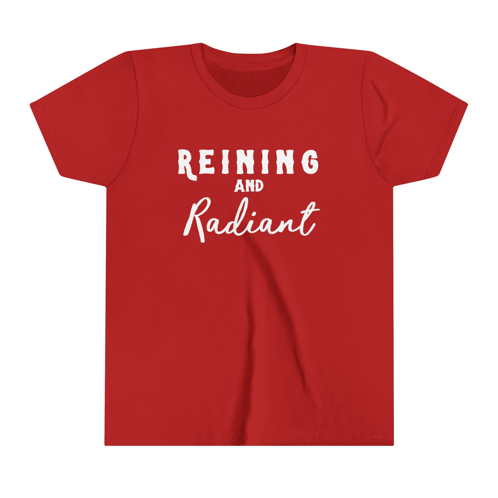 Reining & Radiant Youth Tee Red