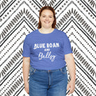 Blue Roan & Ballsy Short Sleeve Tee Horse Color Shirt Printify   