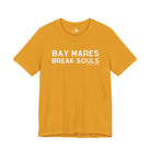Bay Mares Break Souls Short Sleeve Tee T-Shirt The Cinchy Cowgirl - Print Mustard XS
