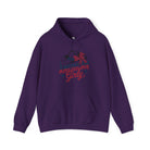 American Girly Hoodie Hoodie The Cinchy Cowgirl - Print Purple S
