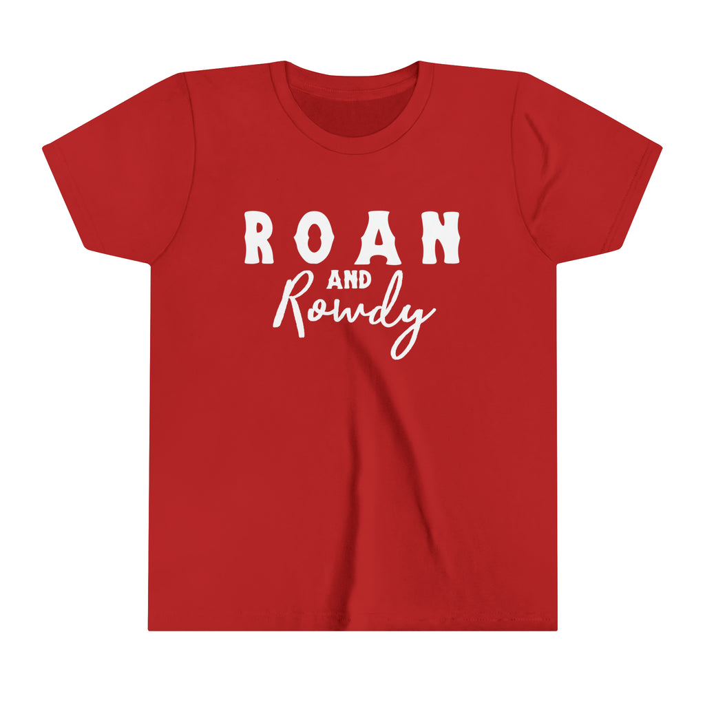 Roan & Rowdy Youth Tee Red