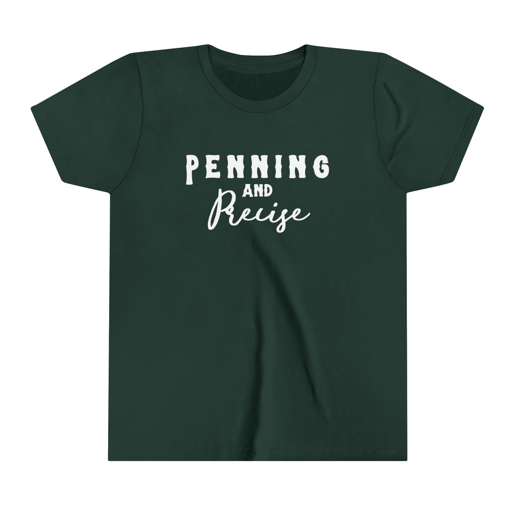 Penning & Precise Youth tee Forest