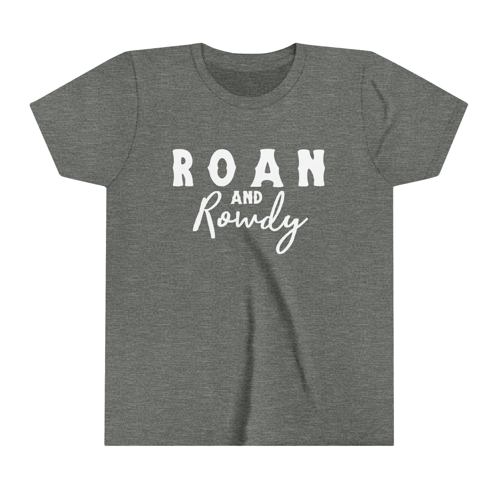 Roan & Rowdy Youth Tee Grey
