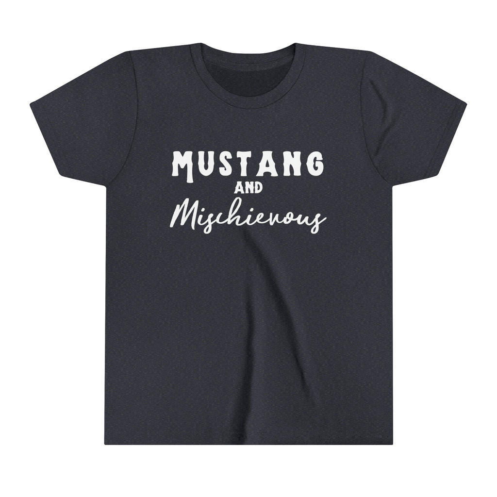 Mustang & Mischievous Youth Tee Navy
