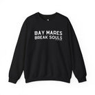 Bay Mares Break Souls Pullover Sweatshirt The Cinchy Cowgirl - Print S Black