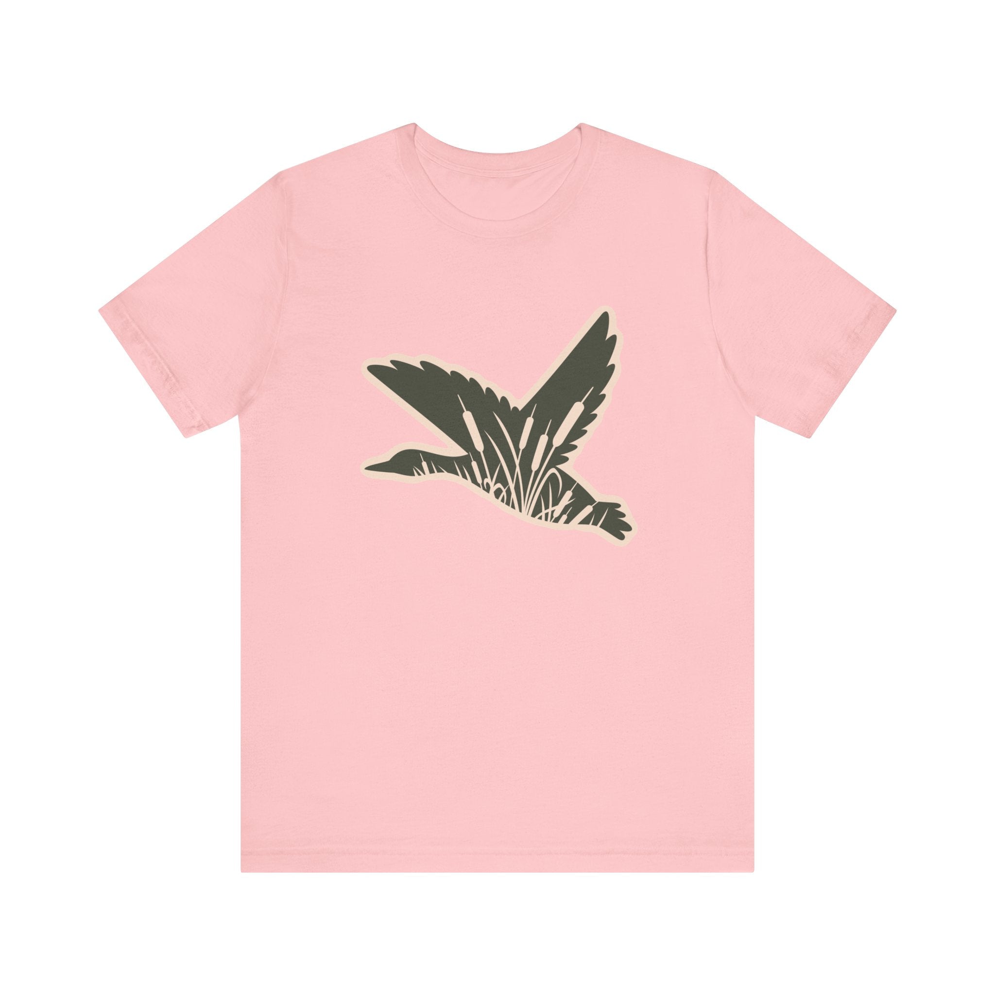 Green Duck Short Sleeve Tee (Available In 14 Colors) T-Shirt The Cinchy Cowgirl - Print Pink XS