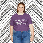 Miniature & Monstrous Short Sleeve Tee Horse Color Shirt Printify   