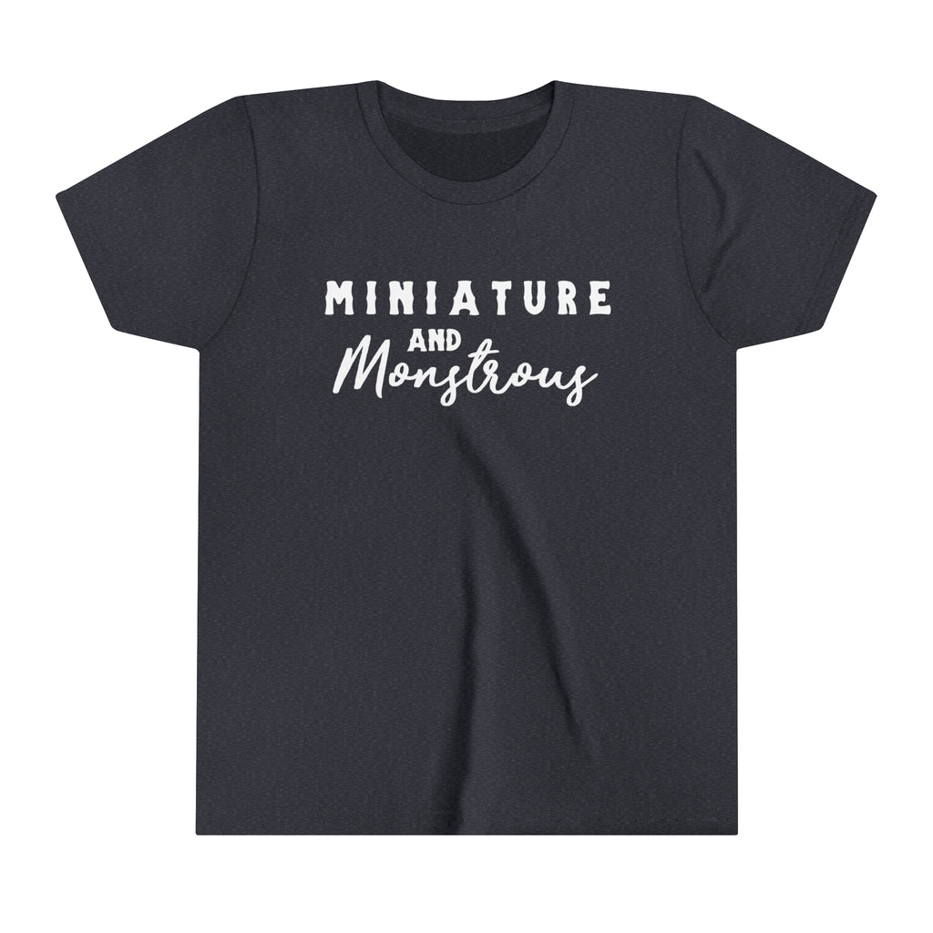 Miniature & Monstrous Youth Tee Navy