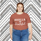 Grulla & Grateful Short Sleeve Tee Horse Color Shirt Printify   