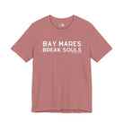Bay Mares Break Souls Short Sleeve Tee T-Shirt The Cinchy Cowgirl - Print Heather Mauve XS