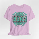Turquoise Western Mama Short Sleeve Graphic Tee (Available In 14 Colors) T-Shirt Printify Lilac XS