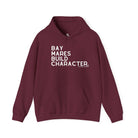 Bay Mares Build Character Hoodie Hoodie The Cinchy Cowgirl - Print Maroon S