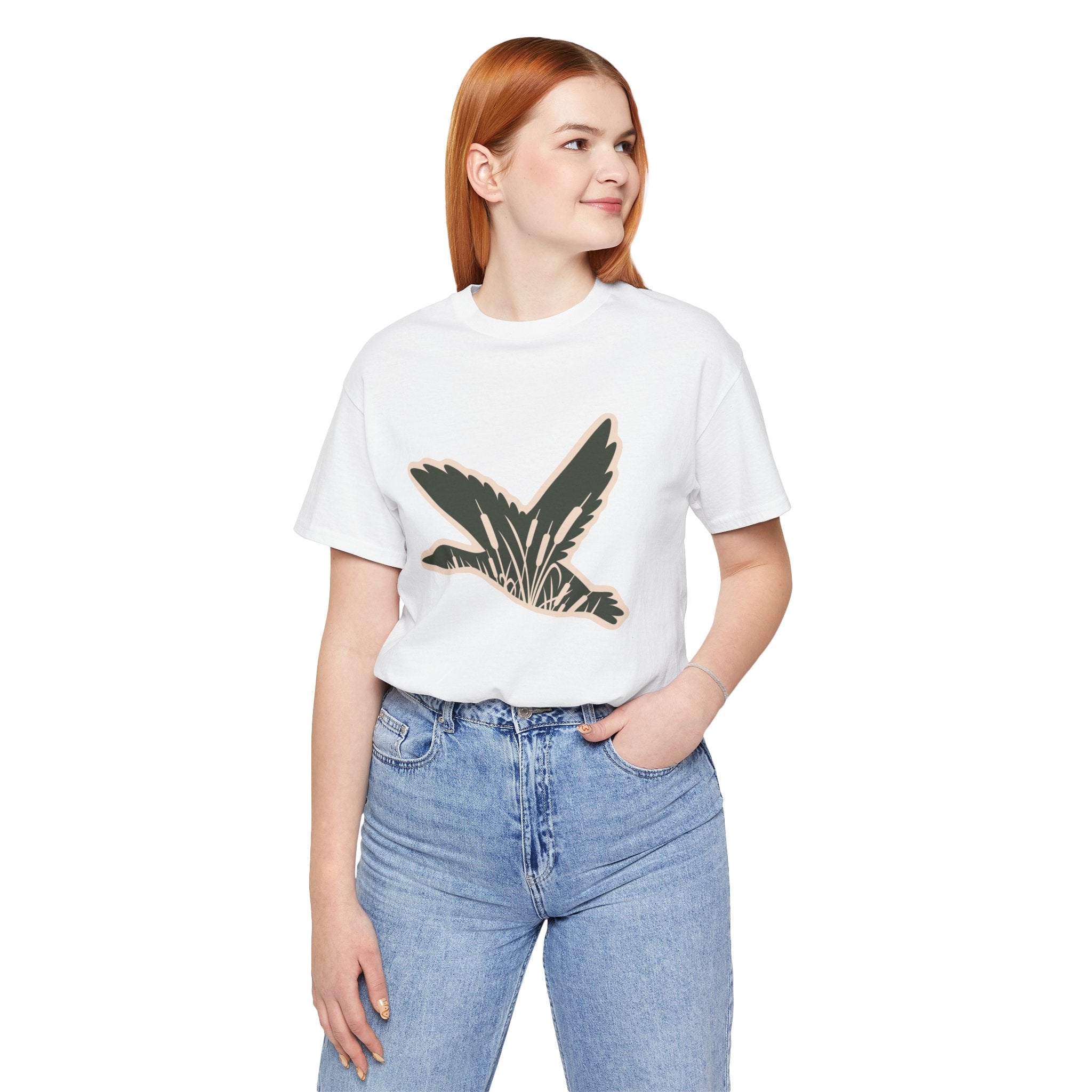 Green Duck Short Sleeve Tee (Available In 14 Colors) T-Shirt The Cinchy Cowgirl - Print