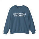 Margaritas and Mares Pullover Graphic Pullover The Cinchy Cowgirl - Print S Indigo Blue
