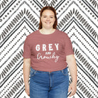Grey & Grouchy Short Sleeve Tee Horse Color Shirt Printify   