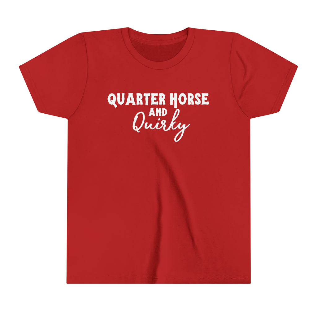 Quarter Horse Youth Tee Red