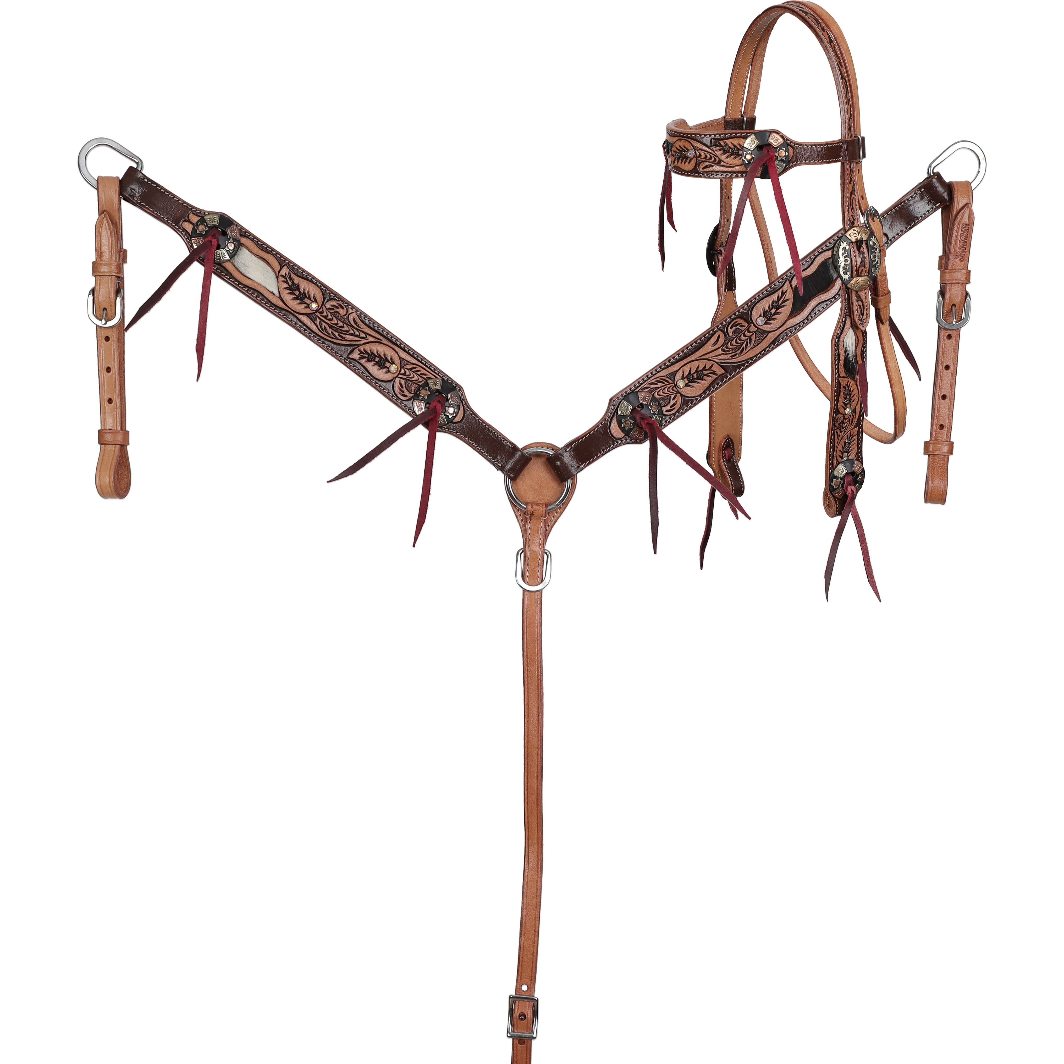 Canopy Browband Headstall & Breastcollar Set headstall set Shiloh