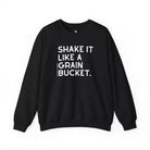 Shake It Like A Grain Bucket Pullover Sweatshirt The Cinchy Cowgirl - Print S Black