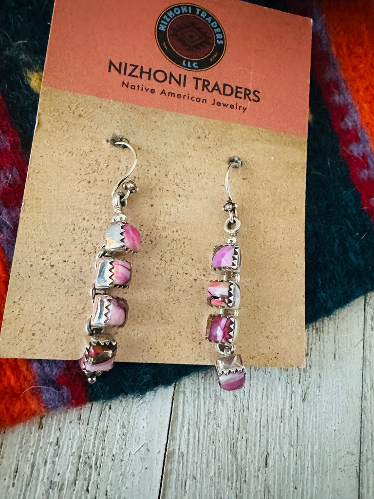 Cowgirl Livin' Dangle Earrings NT jewelry Nizhoni Traders LLC   