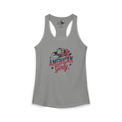 American Girly Tank Top Tank Top The Cinchy Cowgirl - Print XS Heather Grey