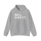 Well Sheeyit Hoodie Hoodie The Cinchy Cowgirl - Print Sport Grey S