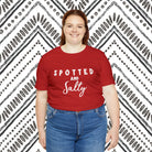 Spotted & Salty Short Sleeve Tee Horse Color Shirt Printify   
