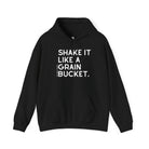 Shake It Like A Grain Bucket Hoodie Hoodie The Cinchy Cowgirl - Print Black S